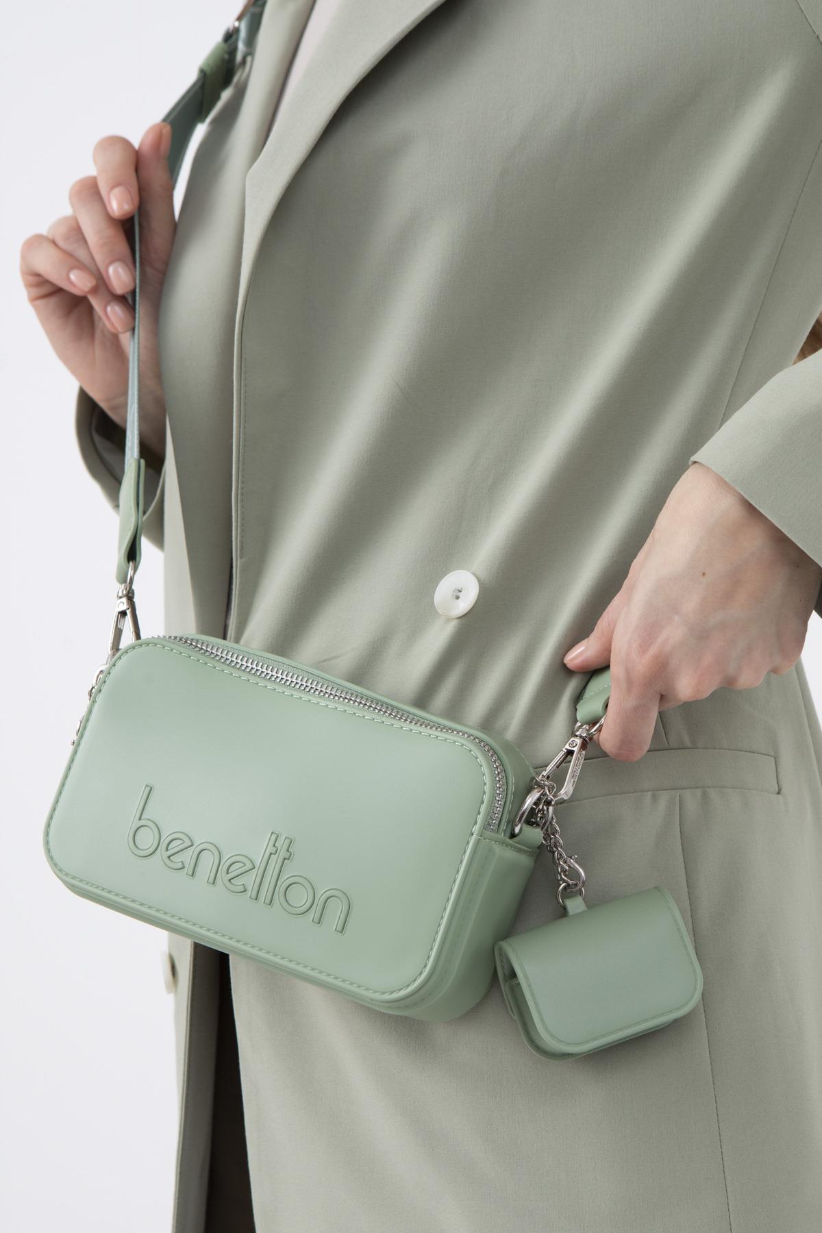 BNT1448-SoftUnited BenettonÇapraz ÇantaUnited Benetton BNT1448 Çapraz Çanta Yeşil