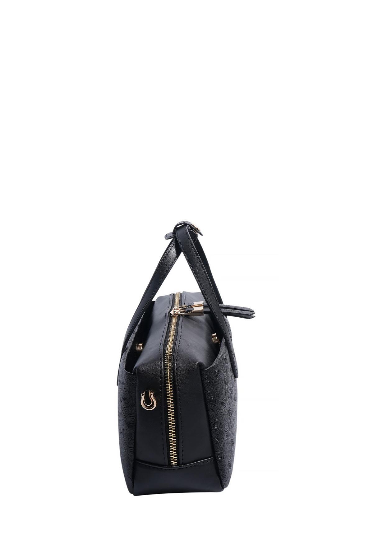 SP1276-M46Silver & PoloEl ÇantasıSilver & Polo SP1276 Kadın El Çantası Siyah