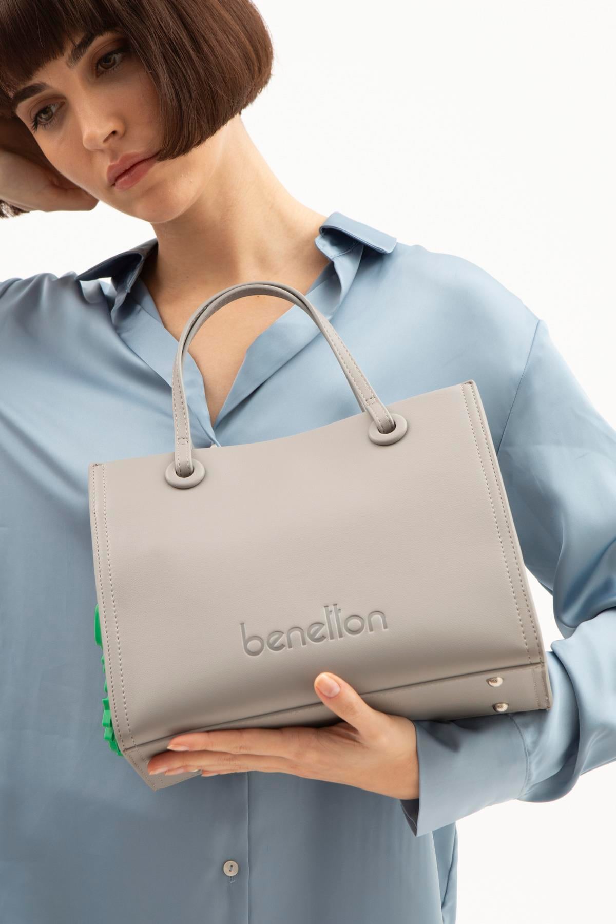 BNT1515-SoftUnited BenettonEl ÇantasıUnited Benetton BNT1515 El Çantası Taş