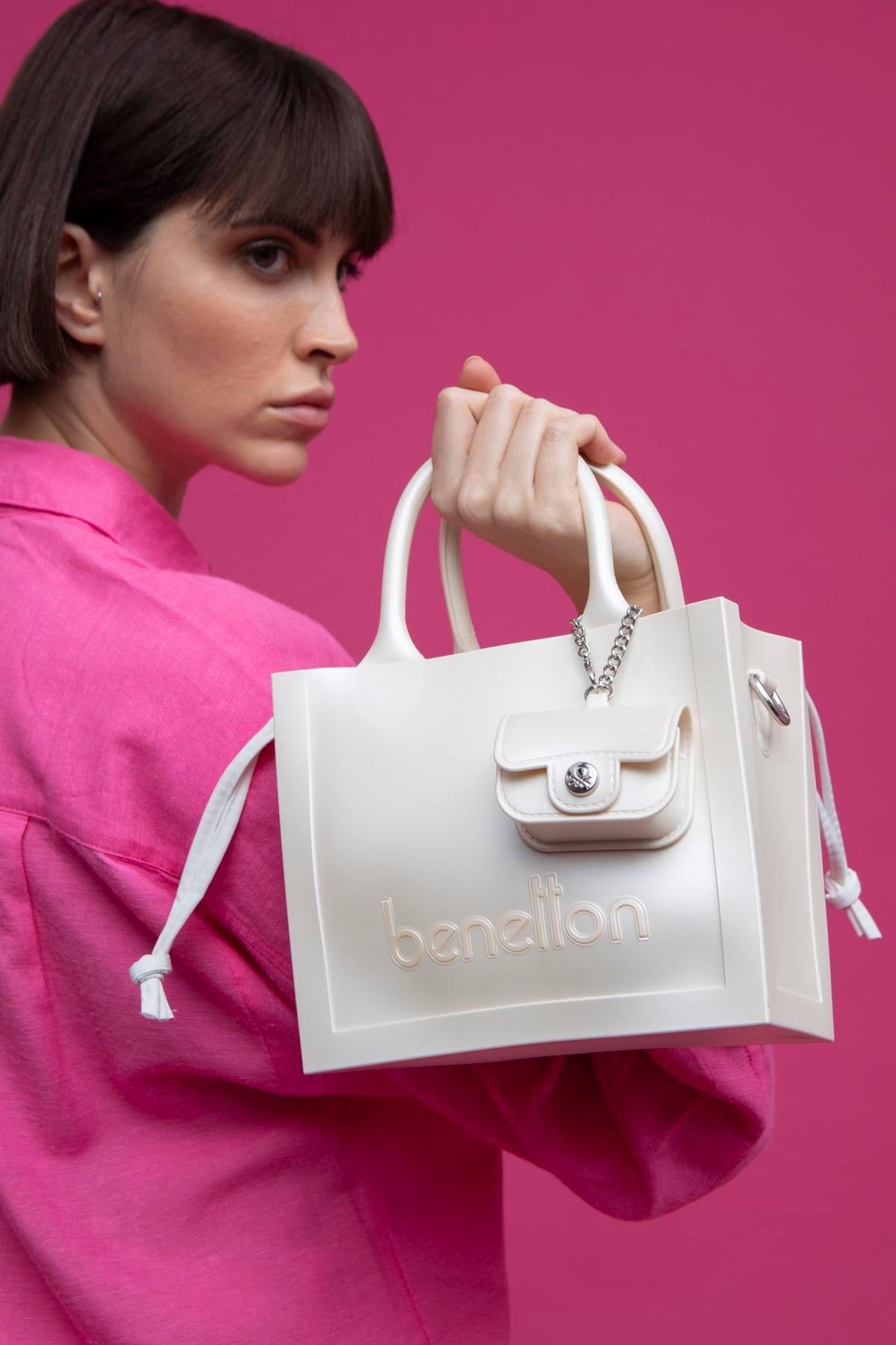 BNT1450-SoftUnited BenettonEl ÇantasıUnited Benetton BNT1450 El Çantası Bej