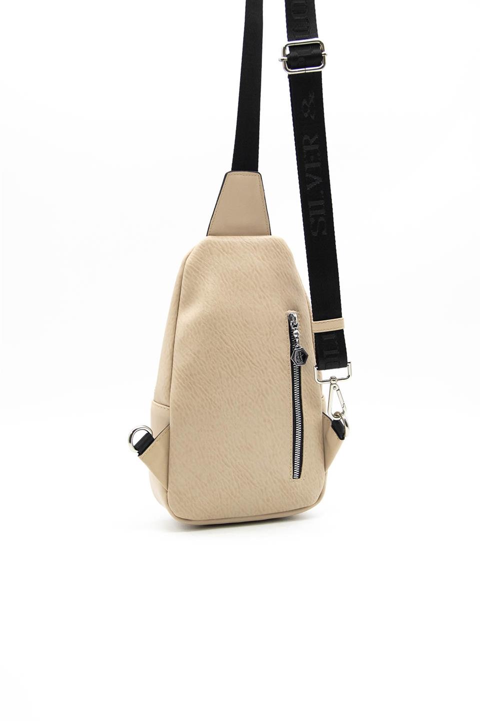 Kadın Bel Çantası Nut - Nut SP959 Silver & Polo