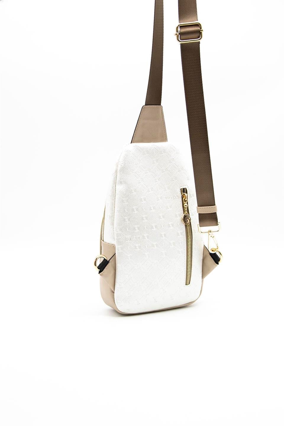 Kadın Bel Çantası Sedef - S.nut SP959 Silver & Polo