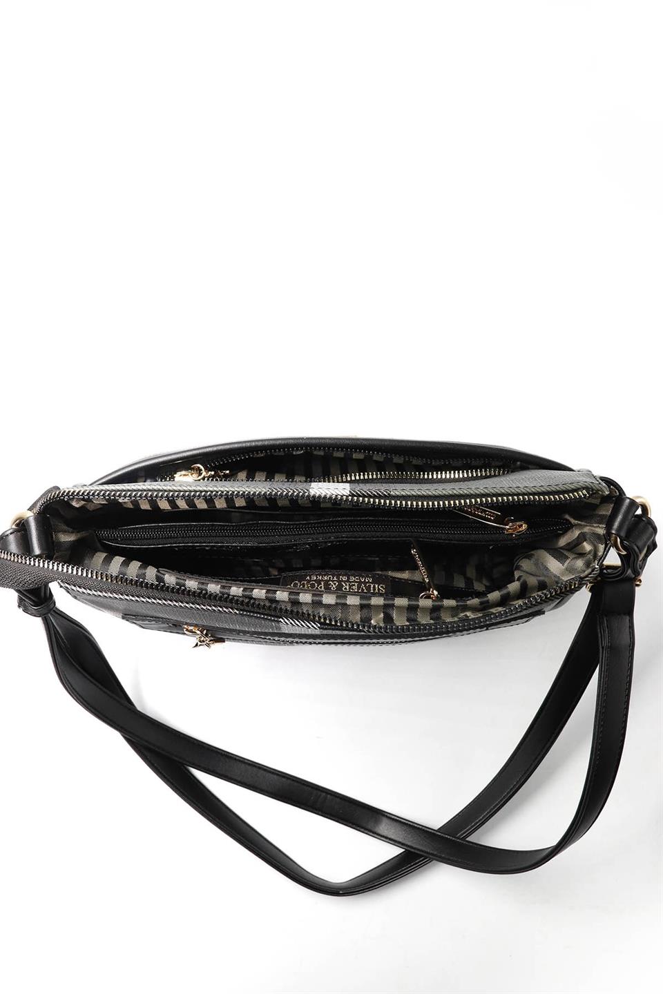 Kadın Çapraz Çanta Sedef - S.nut SP1060 Silver & Polo