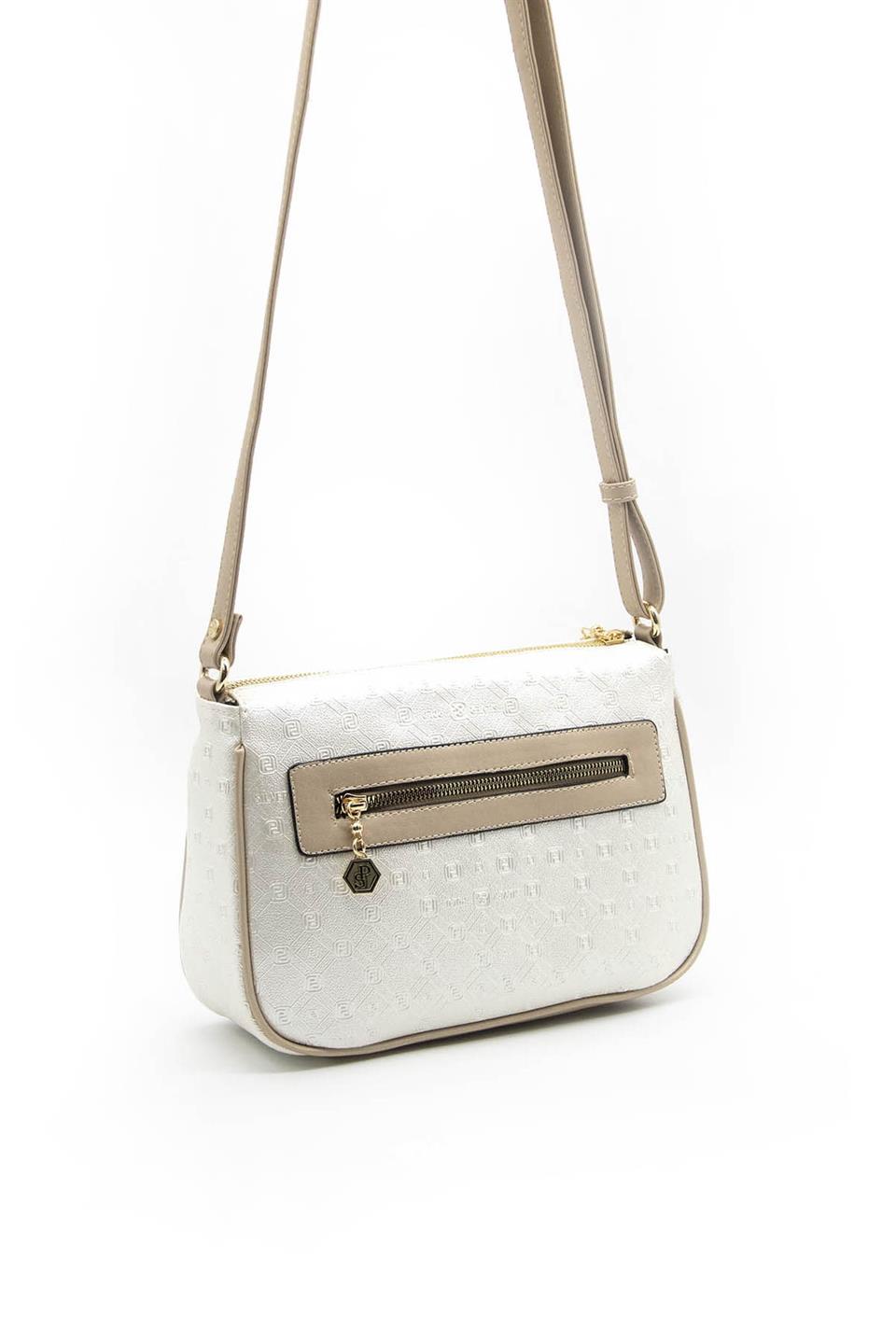 Kadın Çapraz Çanta Sedef - S.nut SP1060 Silver & Polo