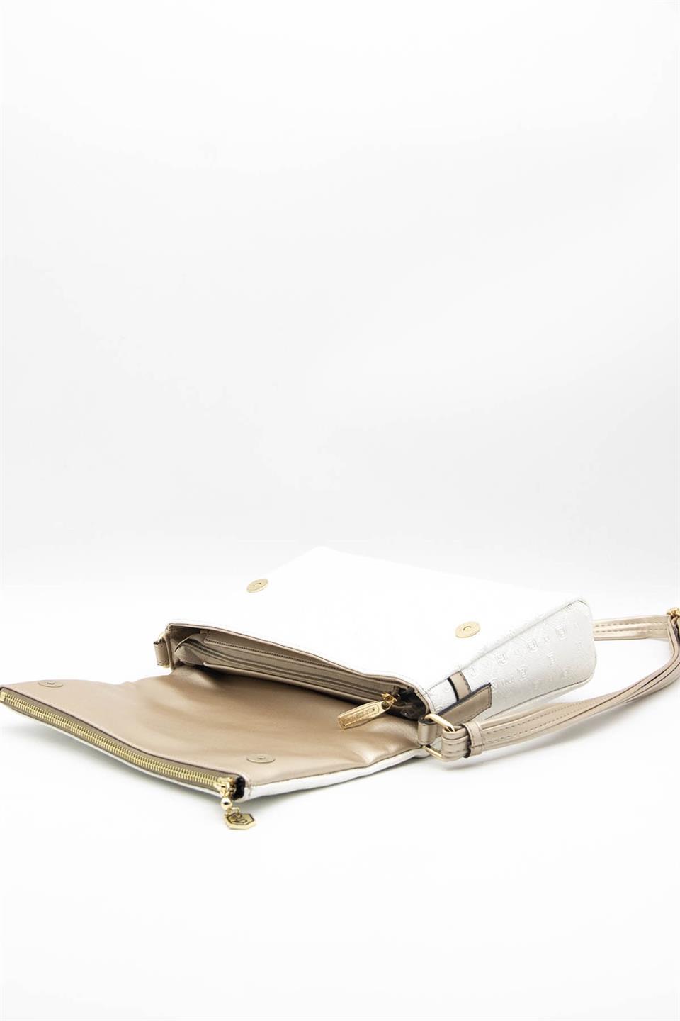 Kadın Çapraz Çanta Sedef - S.nut SP963 Silver & Polo