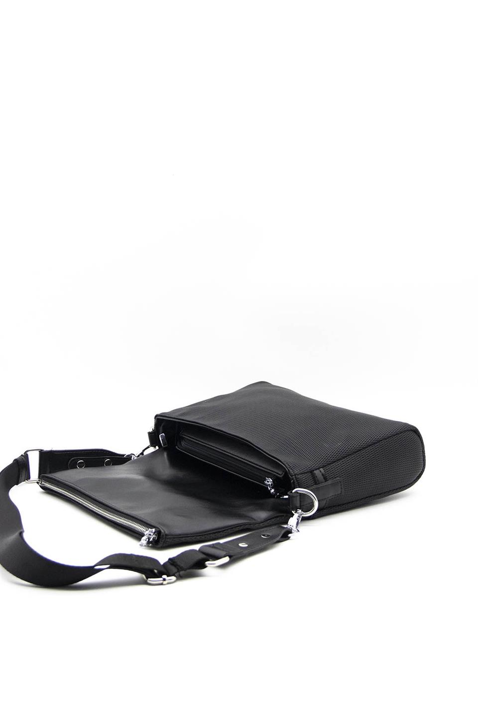 Kadın Çapraz Çanta Siyah - Siyah SP963 Silver & Polo