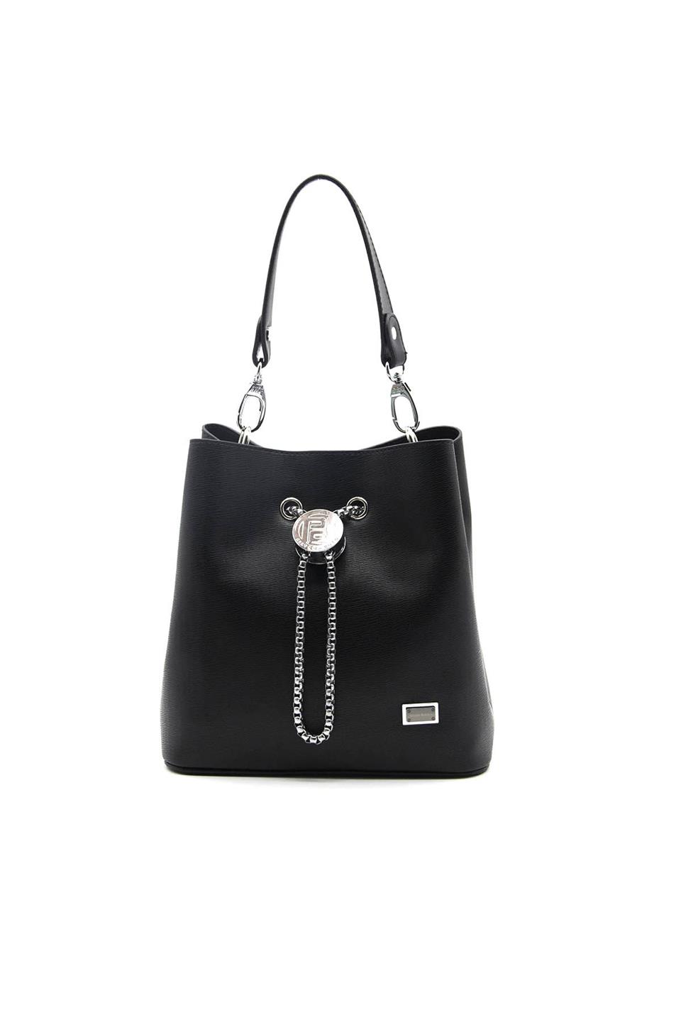 Kadın Çapraz Çanta Siyah - Siyah SP967 Silver & Polo