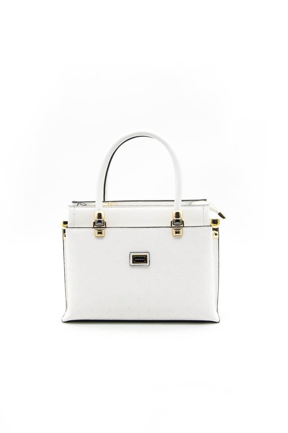 Kadın El Çantası Beyaz - Beyaz SP826 Silver & Polo