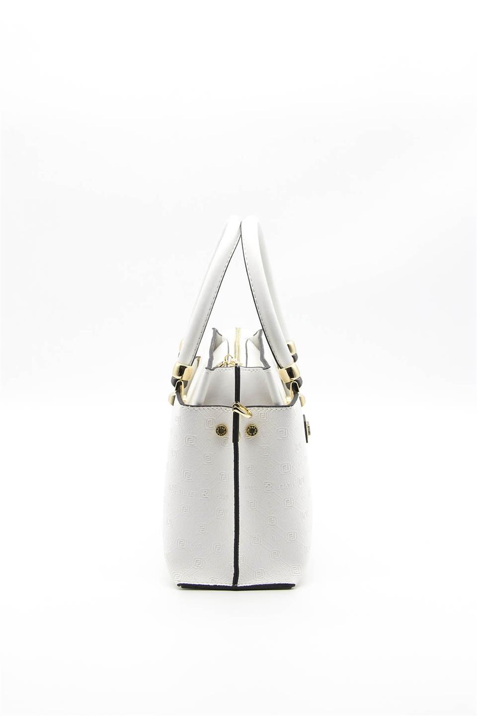 Kadın El Çantası Beyaz - Beyaz SP826 Silver & Polo
