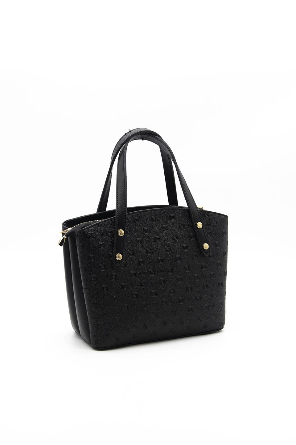 Kadın El Çantası Siyah - Siyah SP1021 Silver & Polo
