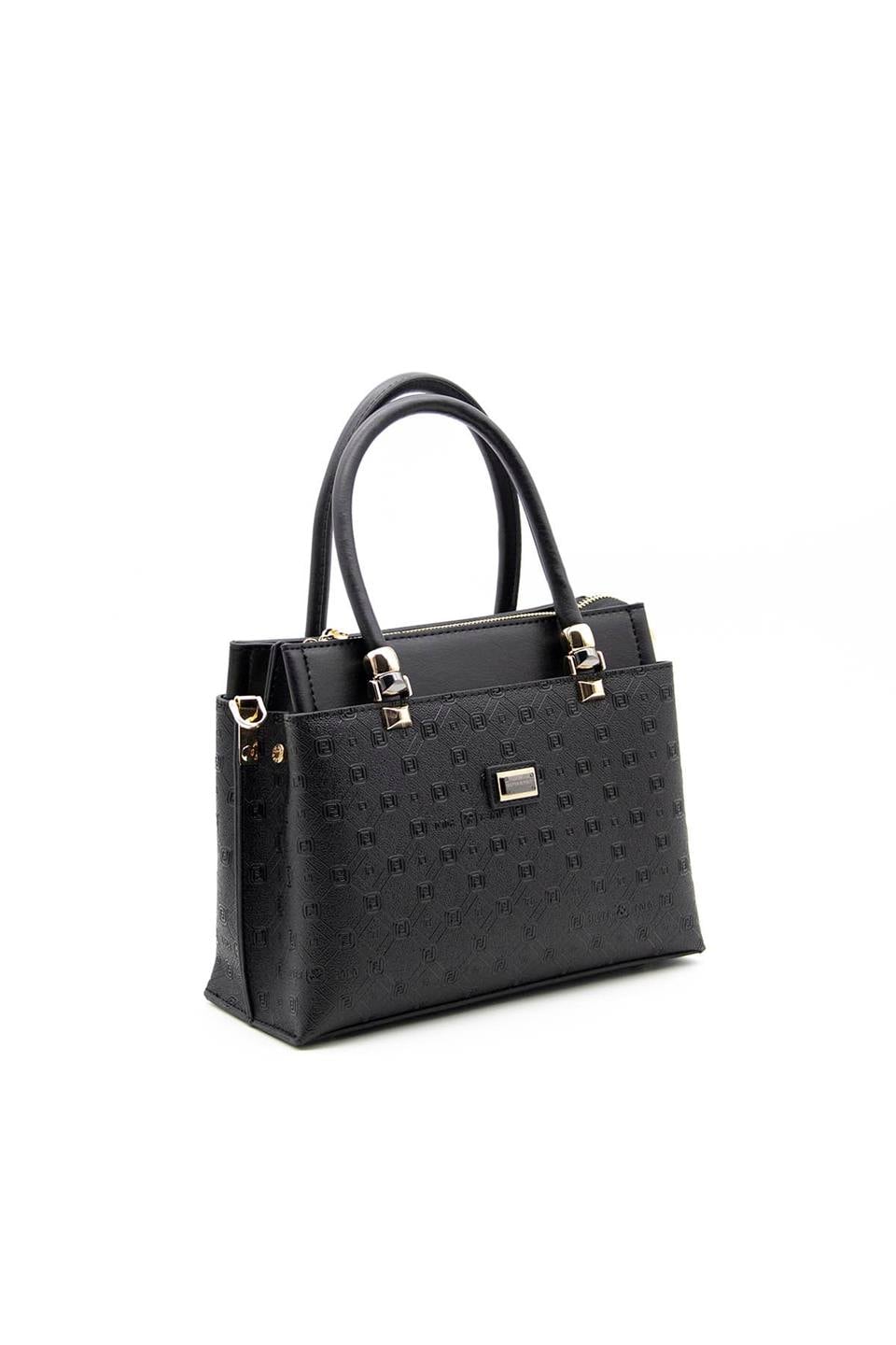 Kadın El Çantası Siyah - Siyah SP826 Silver & Polo