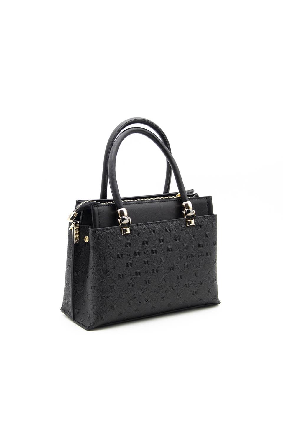 Kadın El Çantası Siyah - Siyah SP826 Silver & Polo