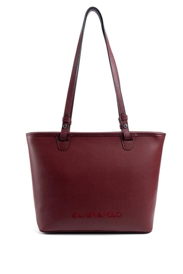 SP1204-M105Silver & PoloOmuz ÇantasıSilver & Polo SP1204 Kadın Omuz Çantası Bordo