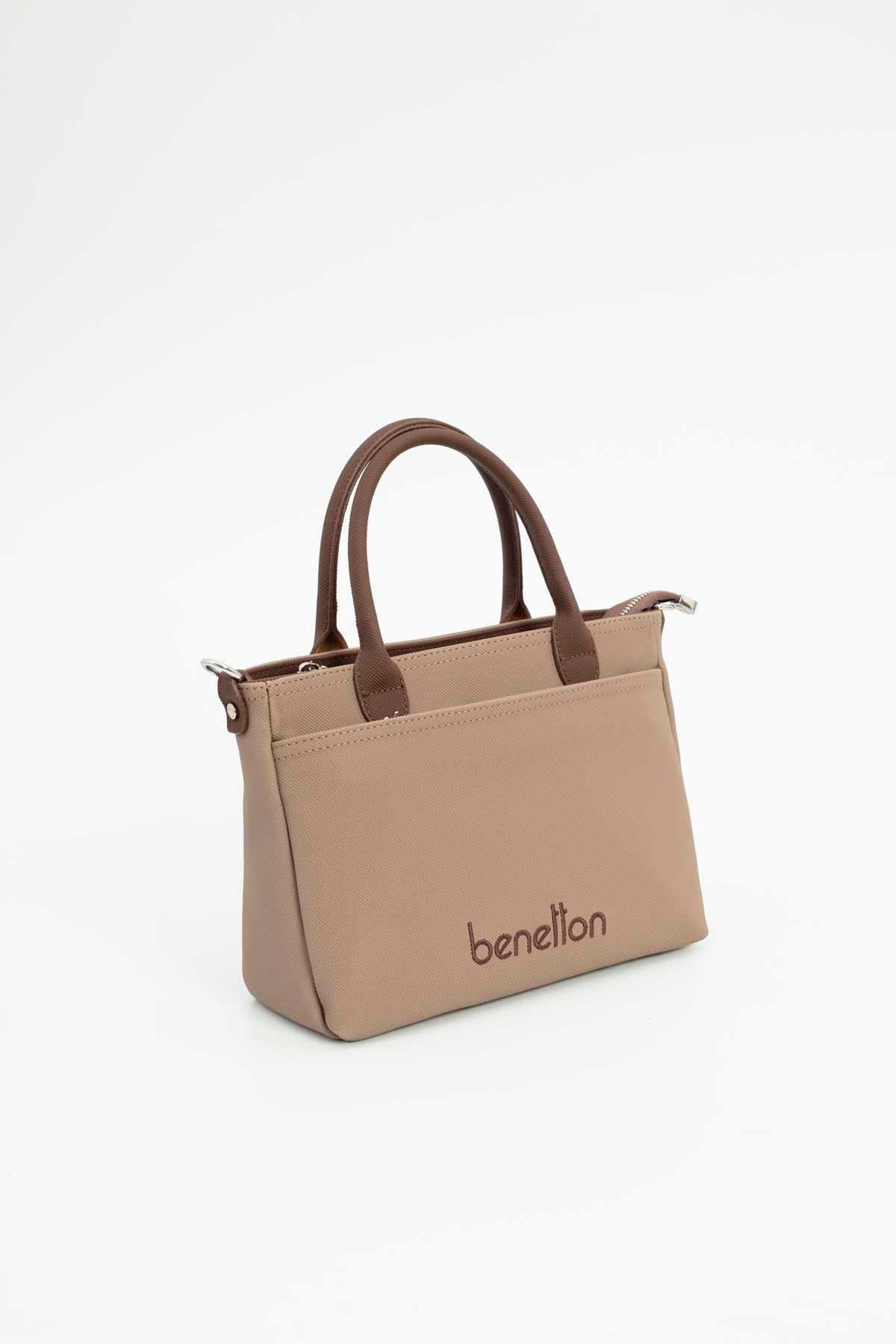 BNT1649-SoftUnited BenettonOmuz ÇantasıUnited Benetton BNT1649 Kadın Omuz Çantası Vizon-Kahve
