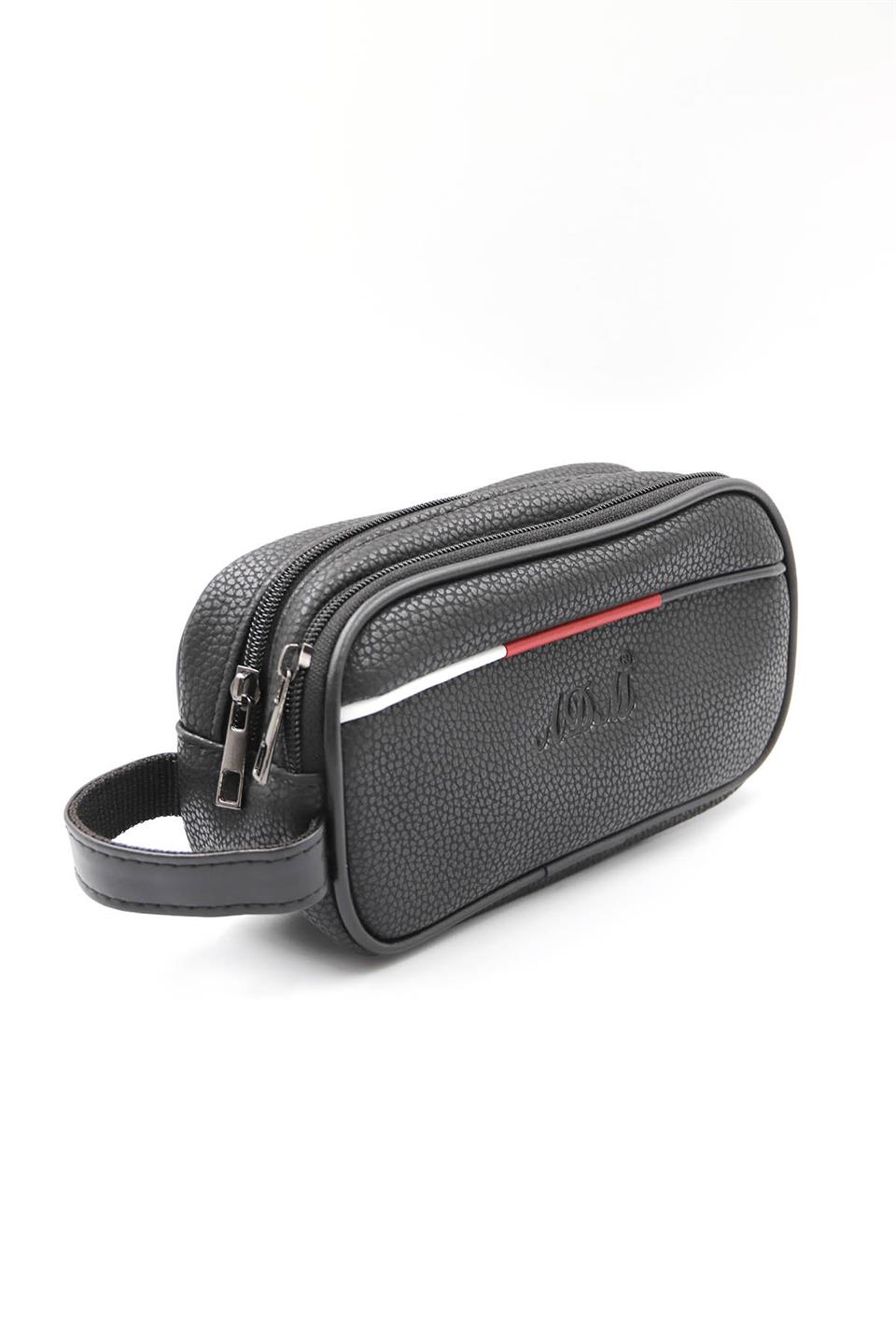 TOMMYTRAŞ-SoftArı DeriPortföy & ClutchArı Deri Erkek Portföy & Clutch Siyah TOMMYTRAŞ