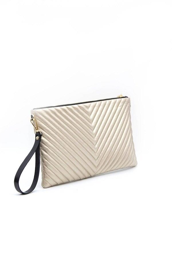 SP1034-M152Silver & PoloPortföy & ClutchSilver & Polo SP1034 Kadın Portföy & Clutch Altın