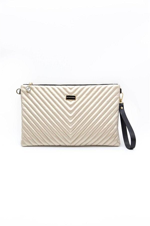 SP1034-M152Silver & PoloPortföy & ClutchSilver & Polo SP1034 Kadın Portföy & Clutch Altın