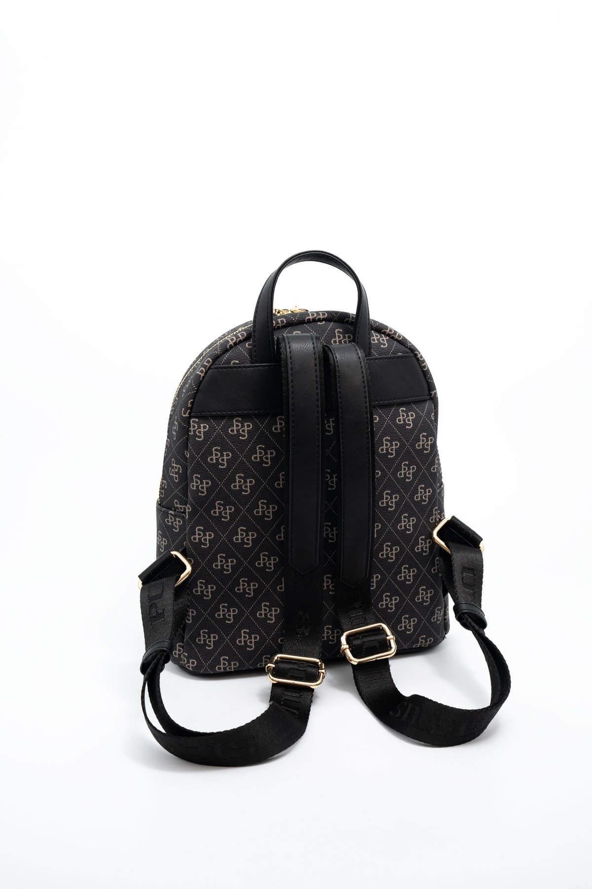 Silver & Polo Füme - Siyah SP1146 Kadın Sırt Çantası