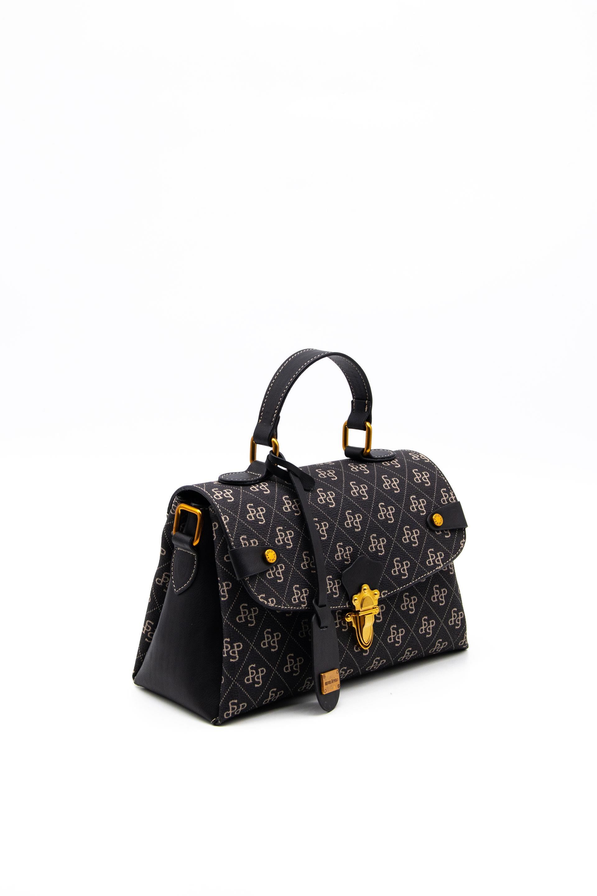 Silver & Polo Füme - Siyah SP1159 Kadın El Çantası