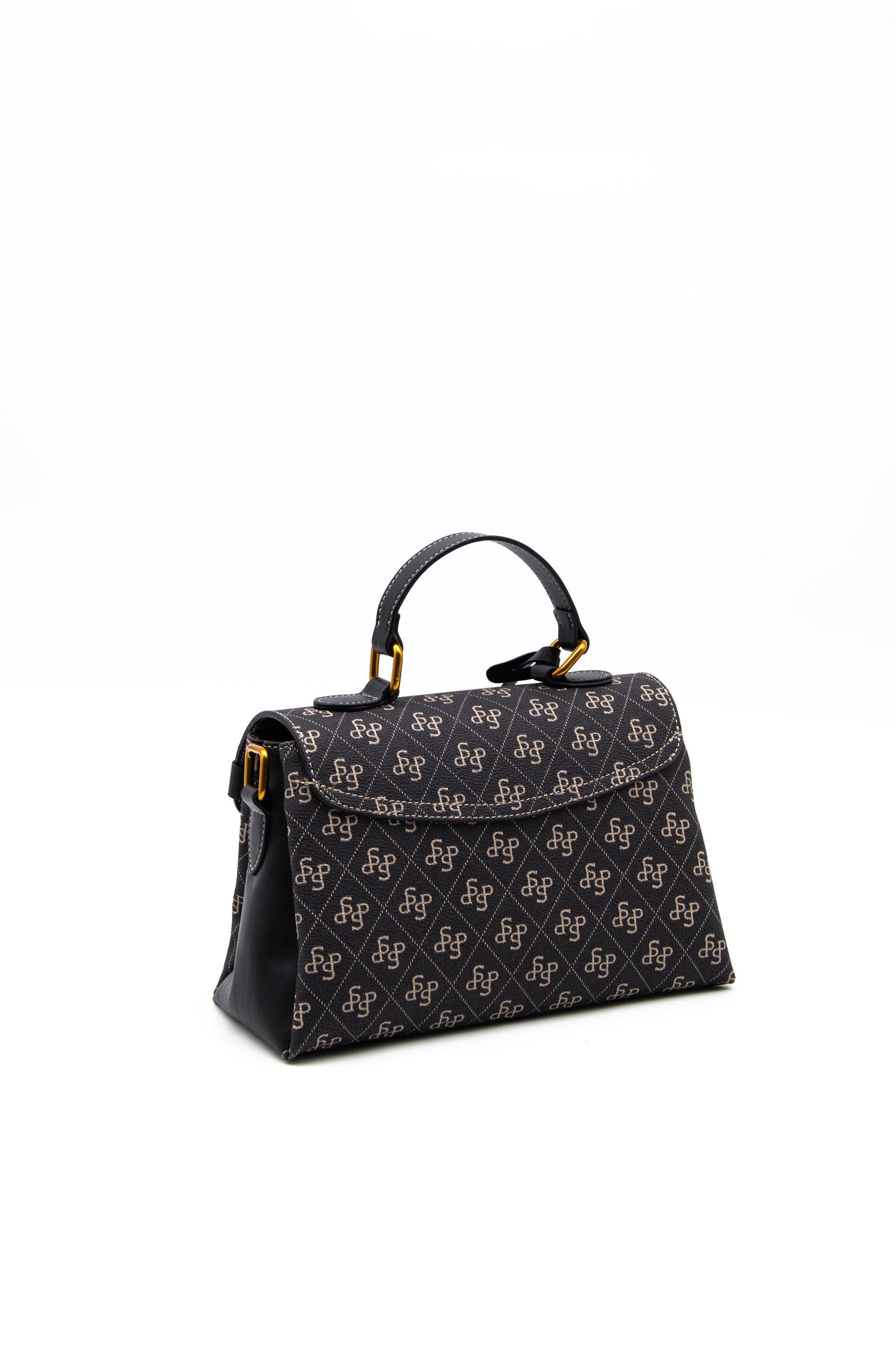 Silver & Polo Füme - Siyah SP1159 Kadın El Çantası