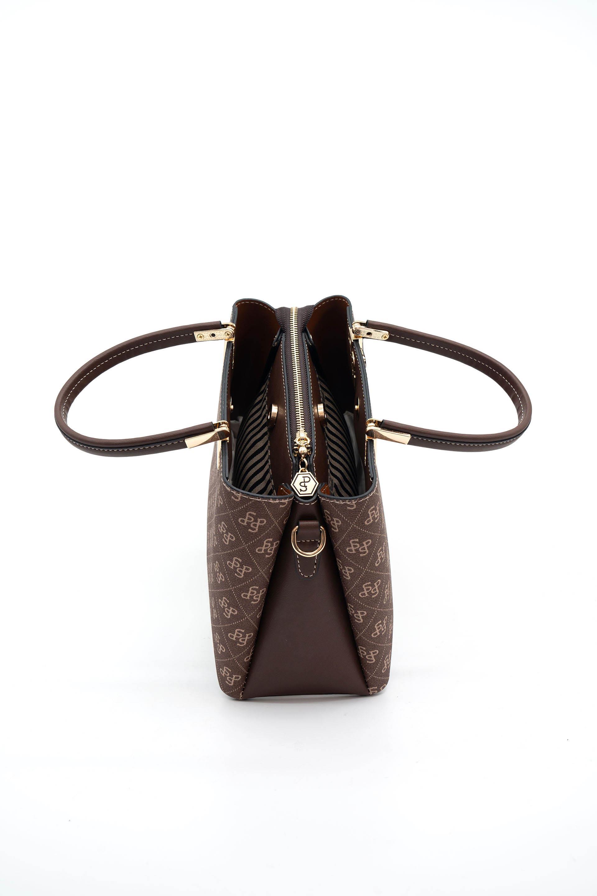 Silver & Polo Kahve SP1098 Kadın El Çantası