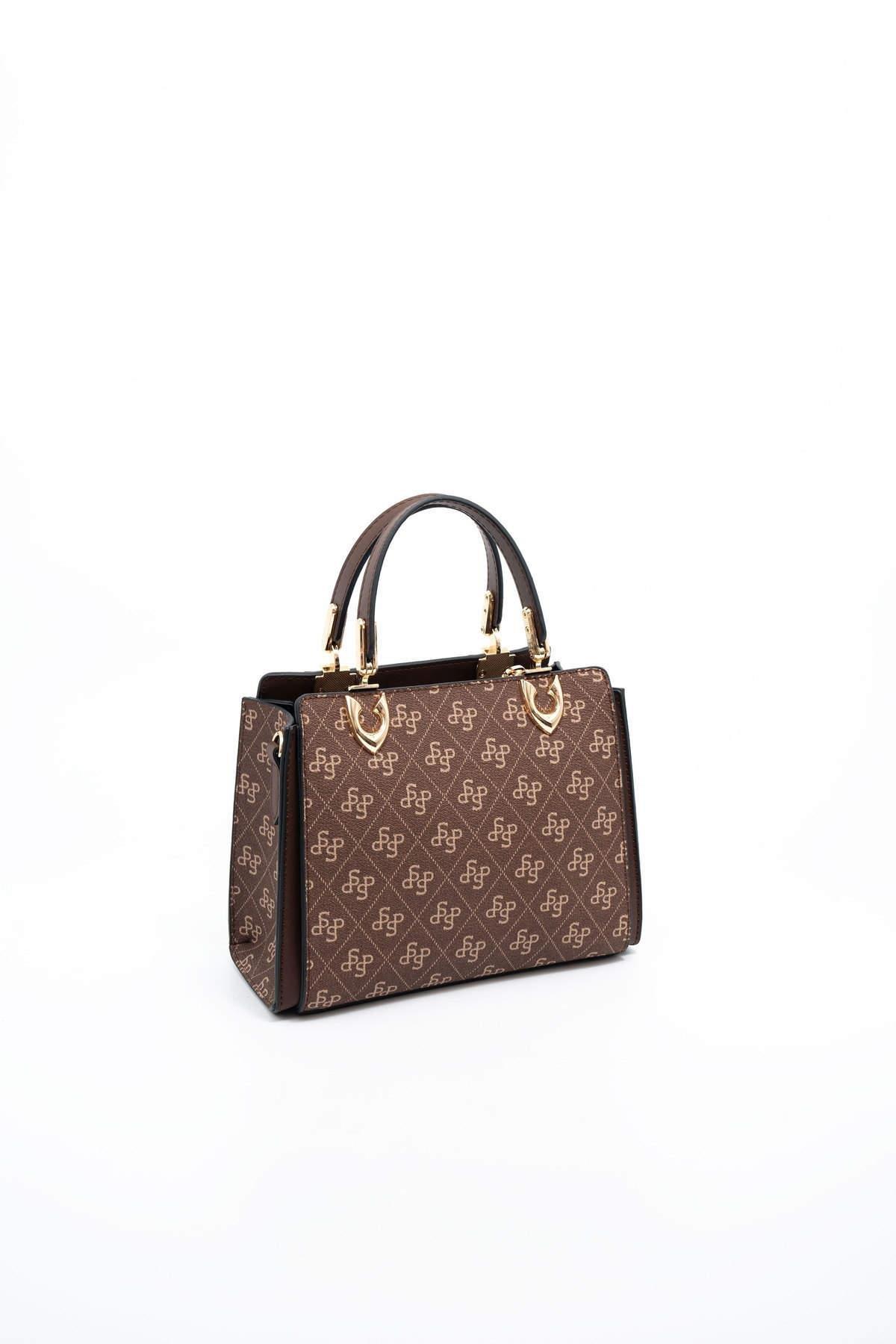 Silver & Polo Kahve SP1133 Kadın El Çantası
