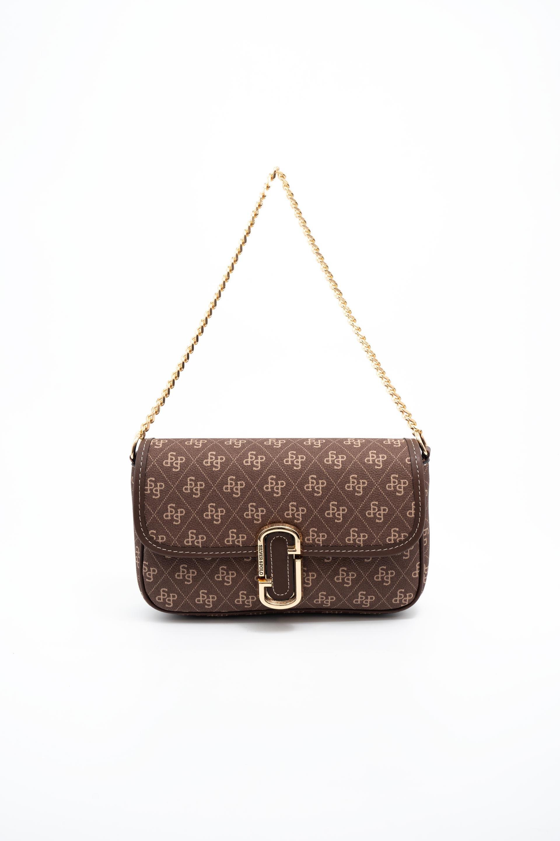Silver & Polo Kahve SP1171 Kadın Omuz Çantası