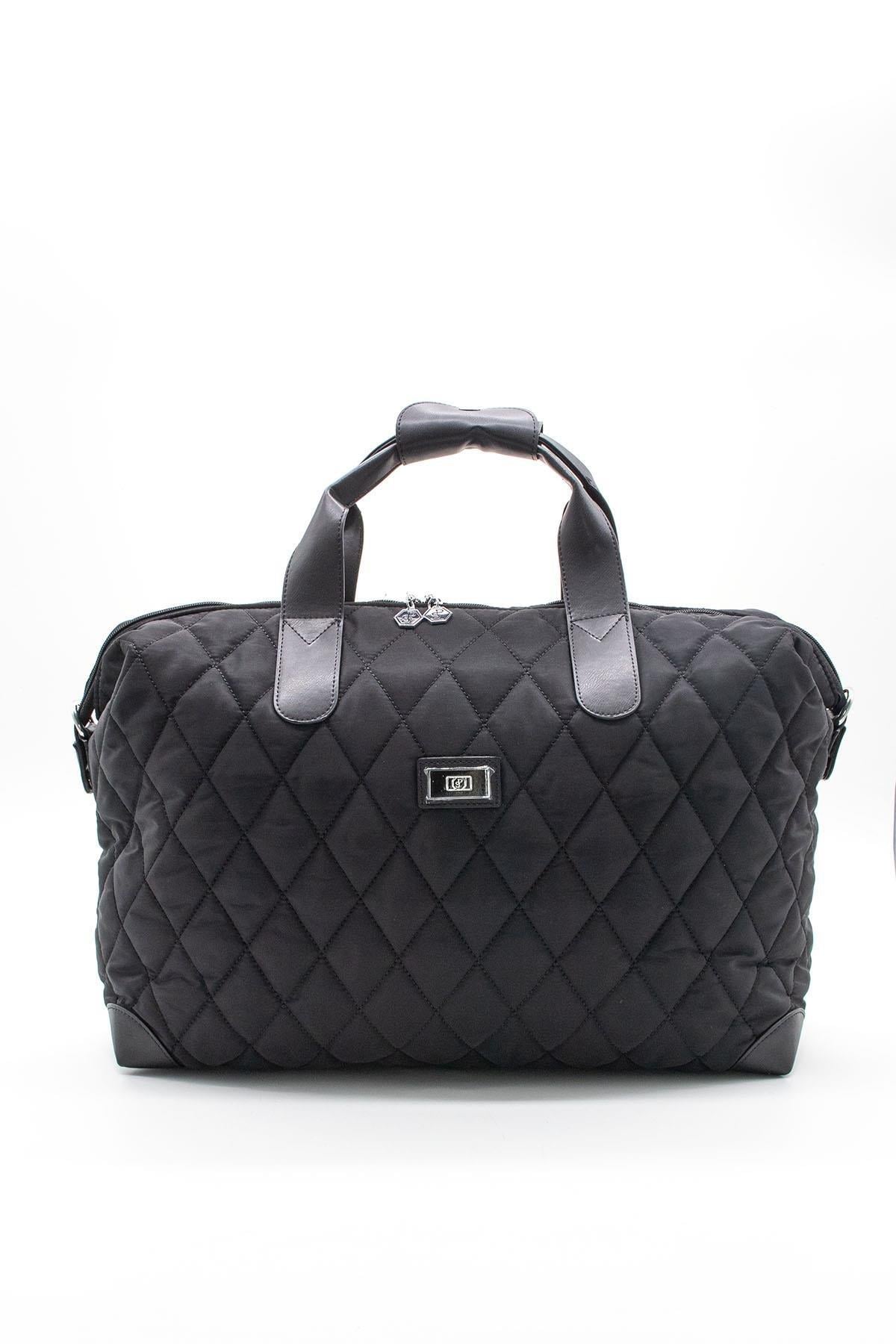 Silver & Polo Siyah SP1141 Kadın Seyahat Çantası