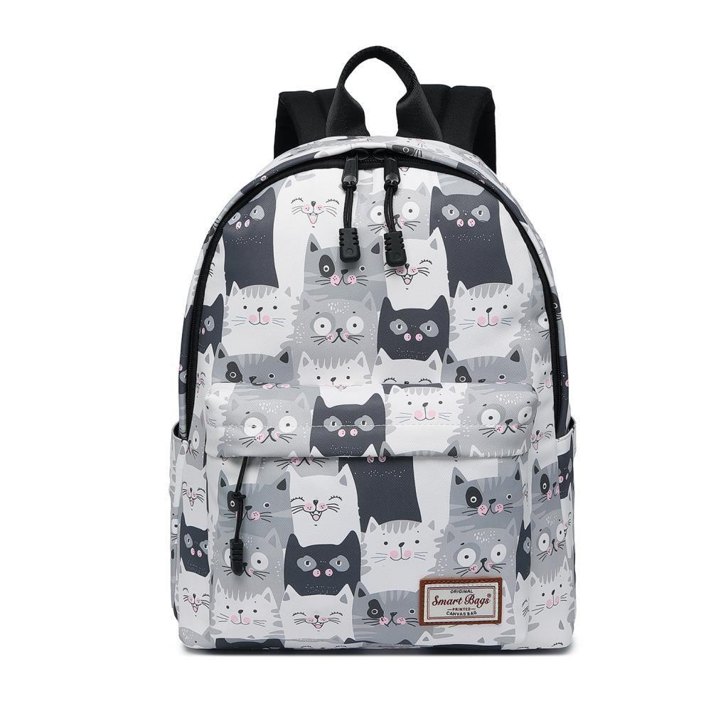 3224-PolSmart BagsSırt ÇantasıSmart Bags 3224 Sırt Çantası Grey Cat