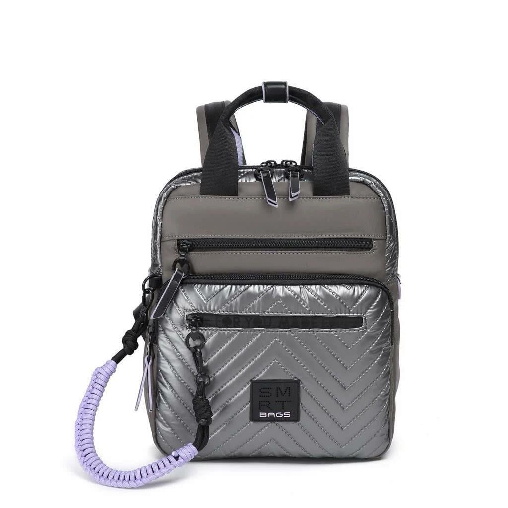 3250-MoncSmart BagsSırt ÇantasıSmart Bags 3250 Sırt Çantası Gri-Lila