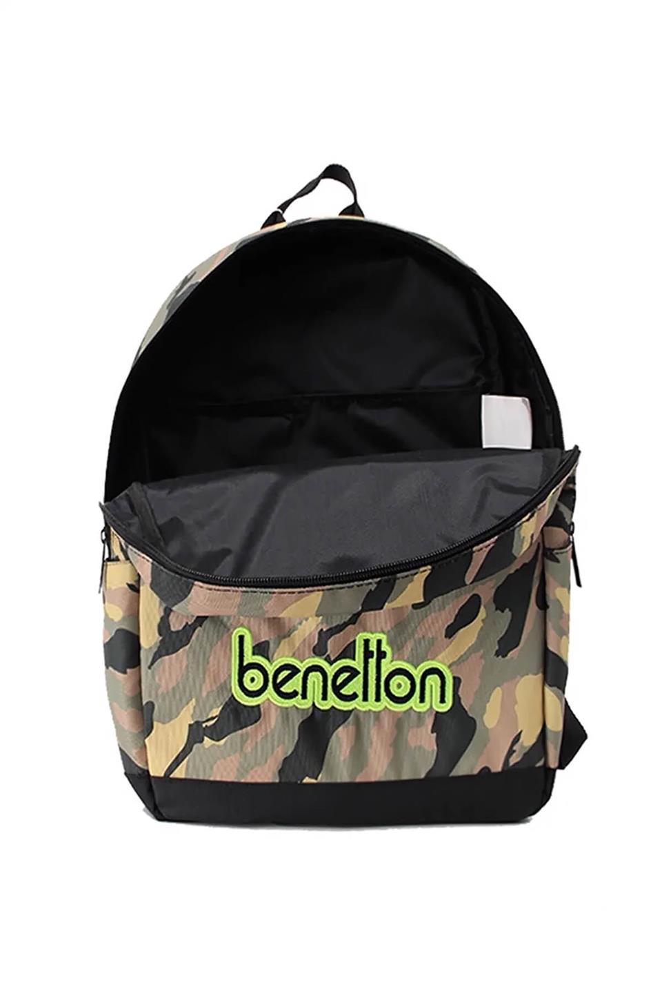 76063-ImpUnited BenettonSırt ÇantasıUnited Benetton 76063 Sırt Çantası Kamuflaj-Yeşil