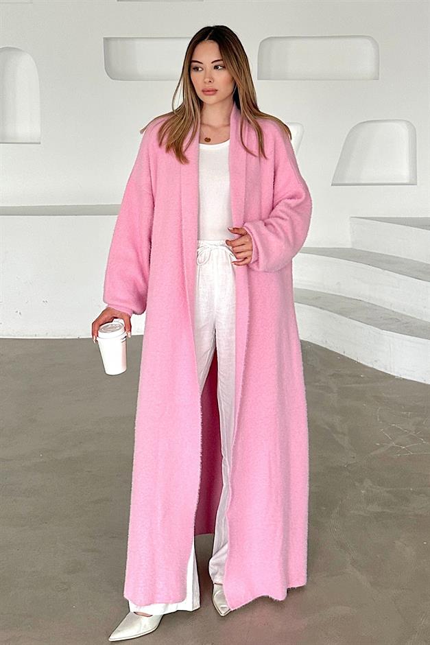 Long Loose Knit Cardigan HORNS 8245