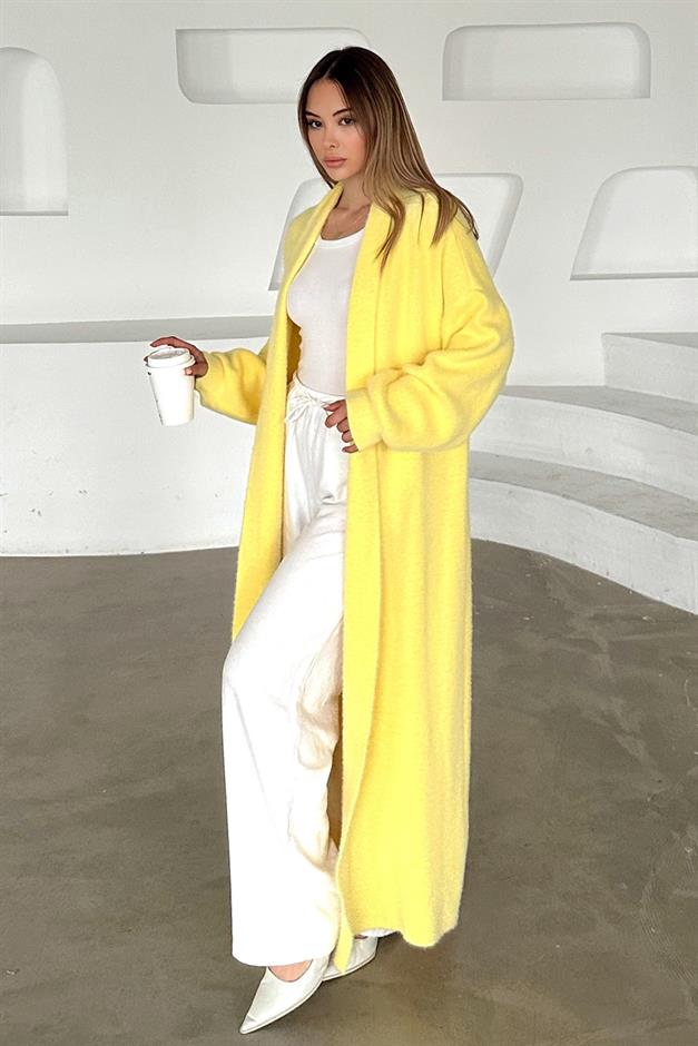 Long Loose Knit Cardigan SARI 8245