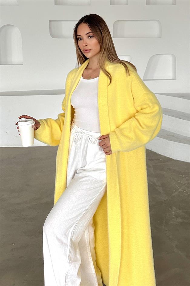 Long Loose Knit Cardigan SARI 8245