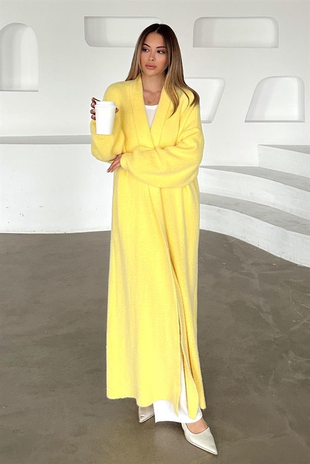 Long Loose Knit Cardigan SARI 8245