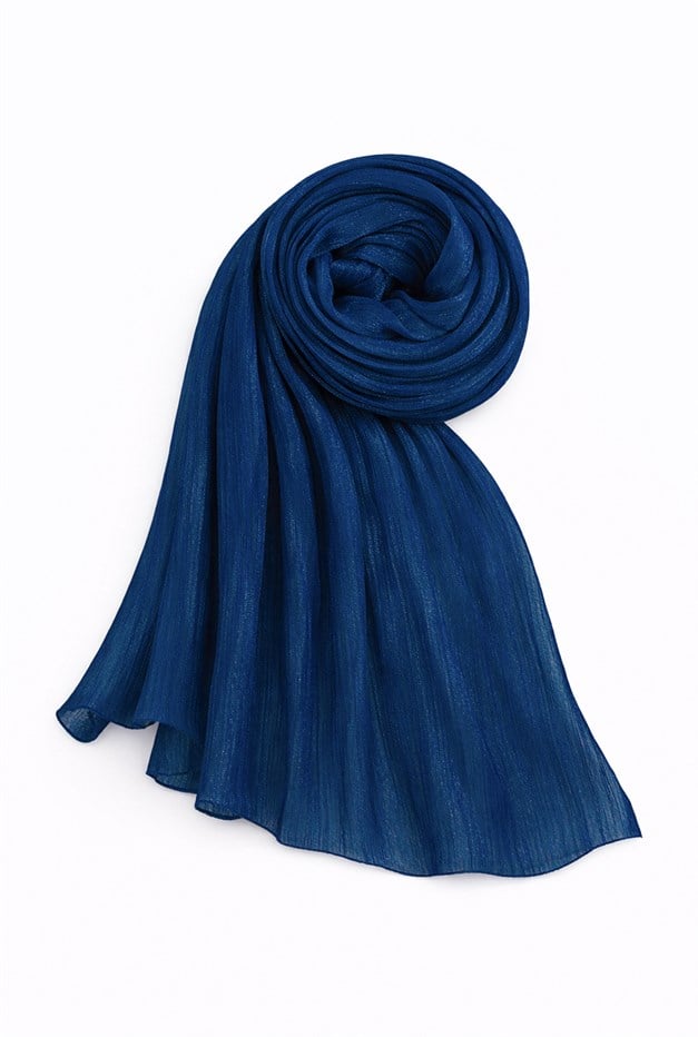 Yoryo İpek Abiye Şal K. İNDİGO 103