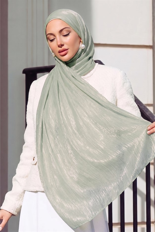 Yoryo İpek Abiye Şal MİNT 103