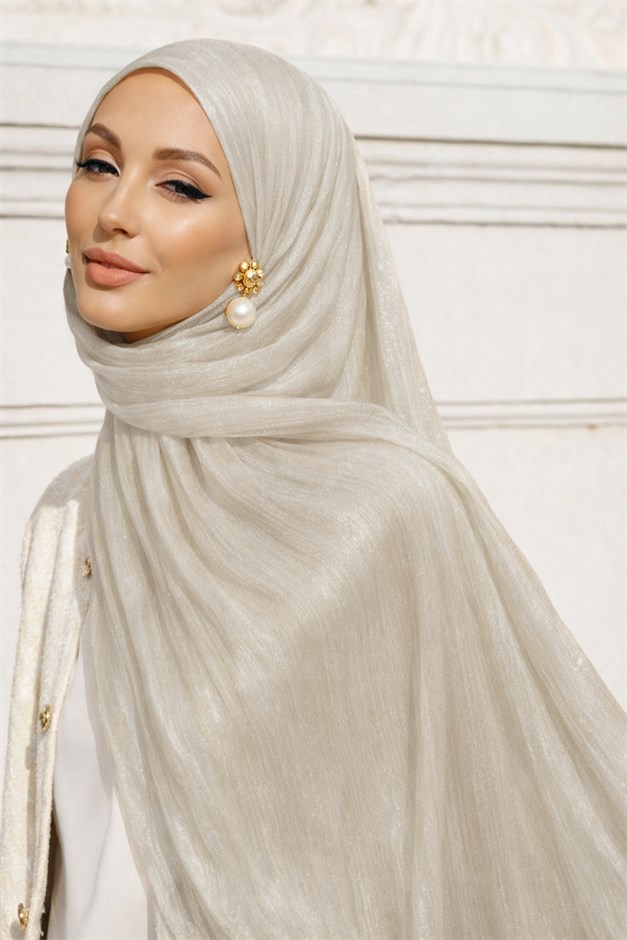 Yoryo İpek Abiye Şal TAŞ 103