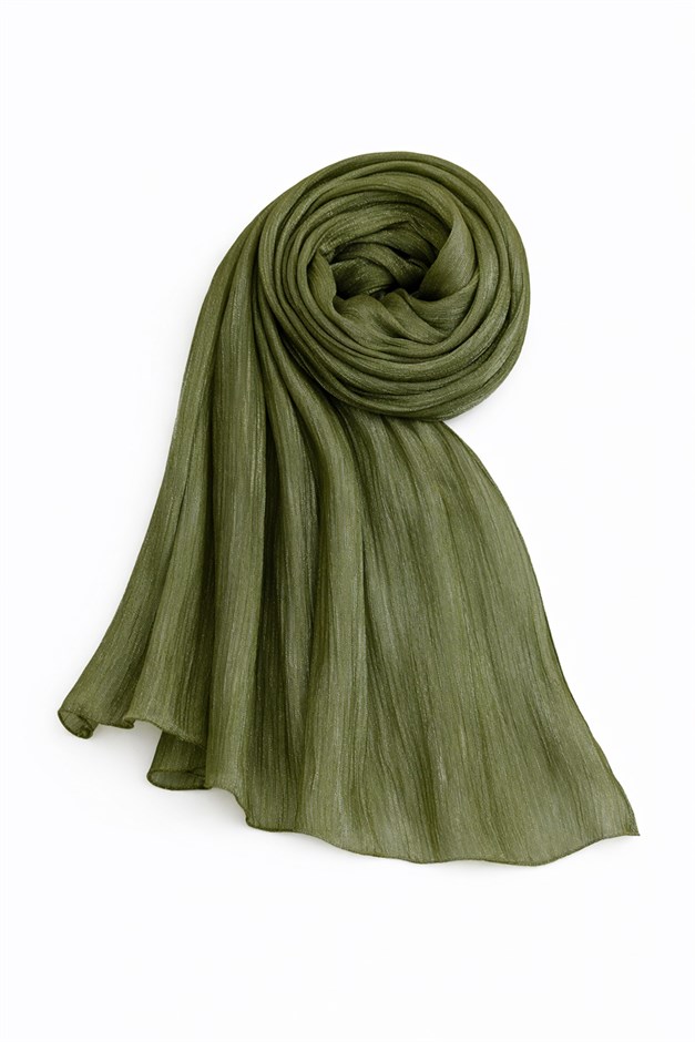 Yoryo İpek Abiye Şal YEŞİL 103