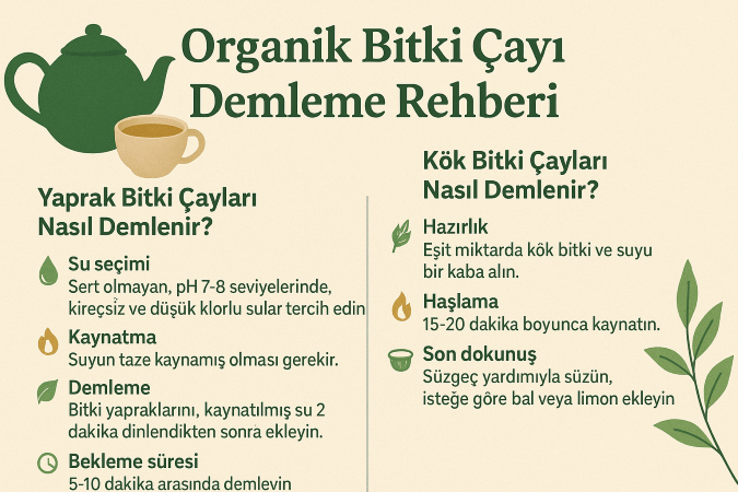 Organik Bitki Çayları