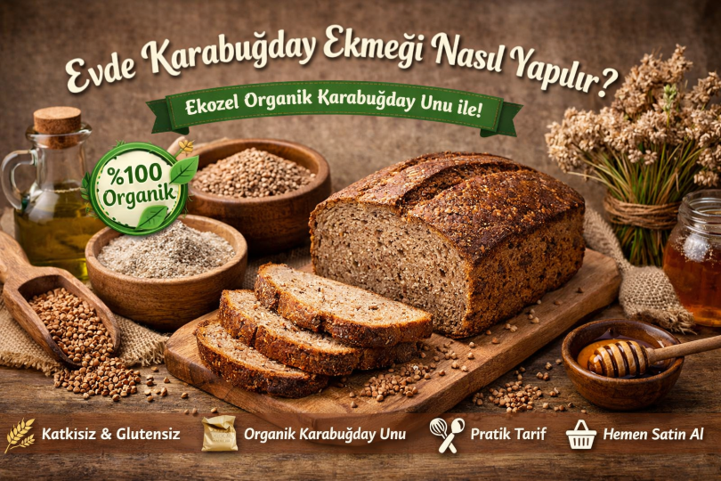Organik Karabuğday Ekmeği