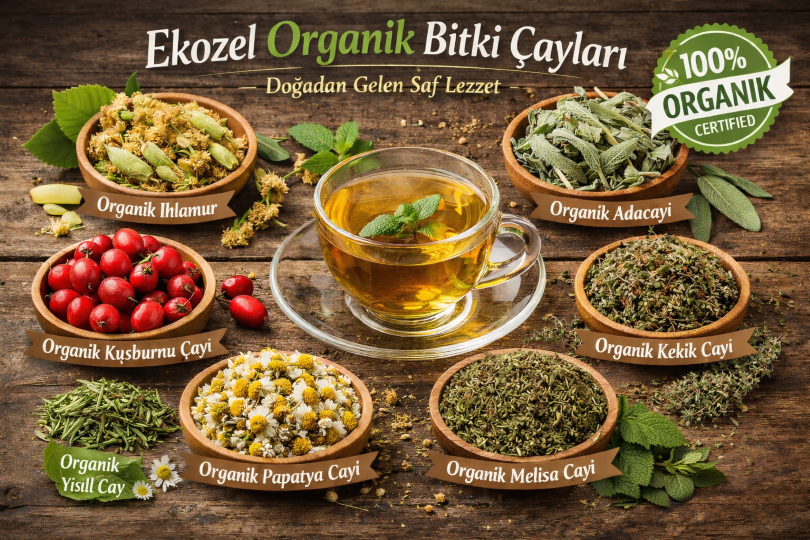 Organik Bitki Çayları