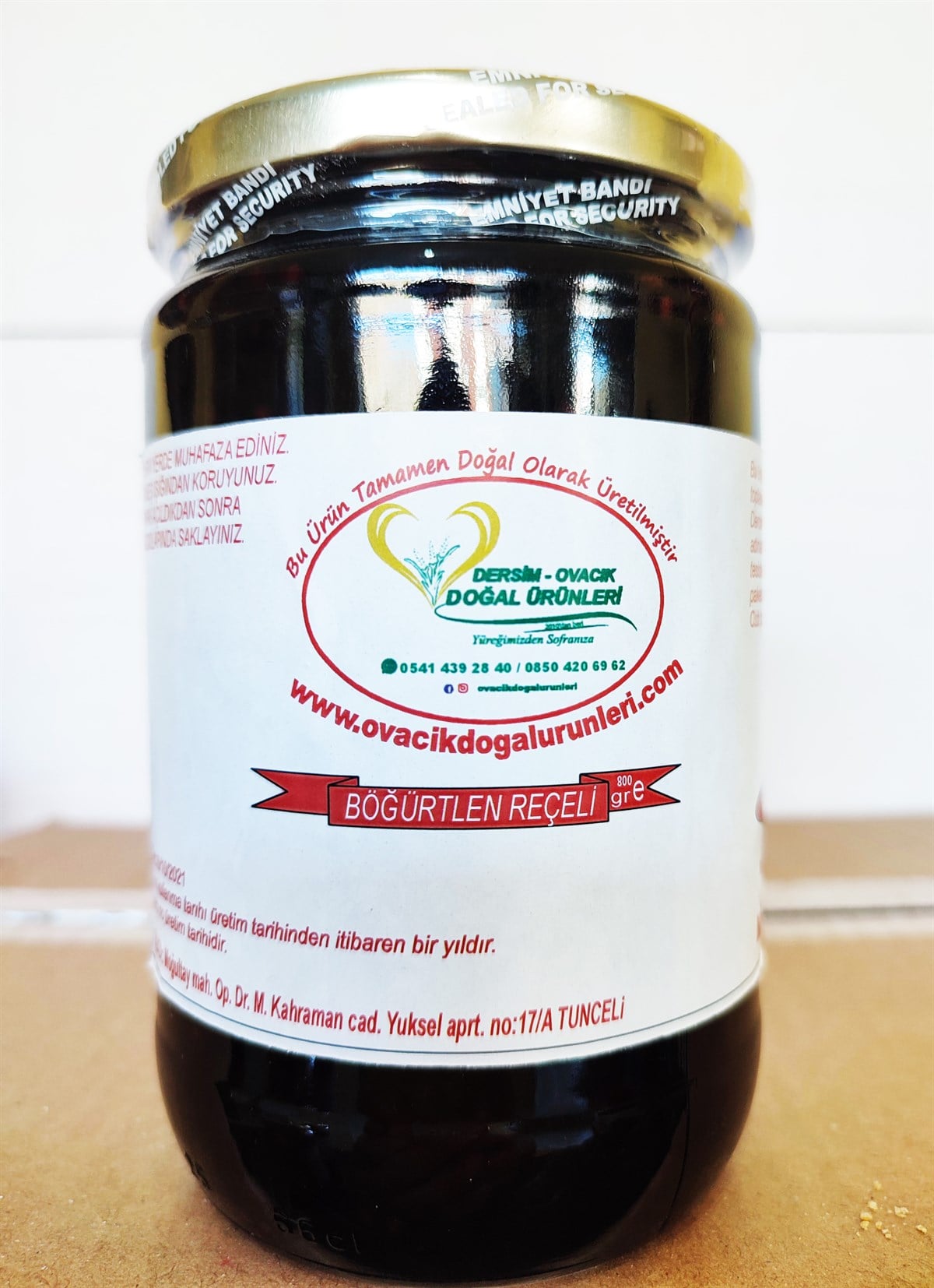 BÖĞÜRTLEN REÇELİ 1KG