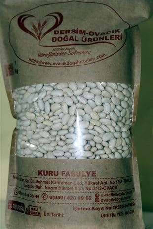 OVACIK DOĞAL KURUFASULYE (1KG)
