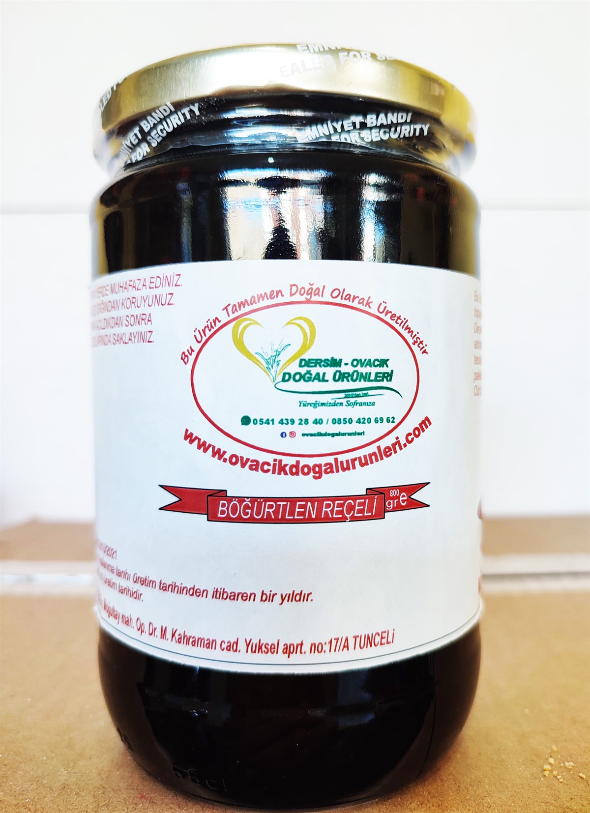 BÖĞÜRTLEN REÇELİ 1KG