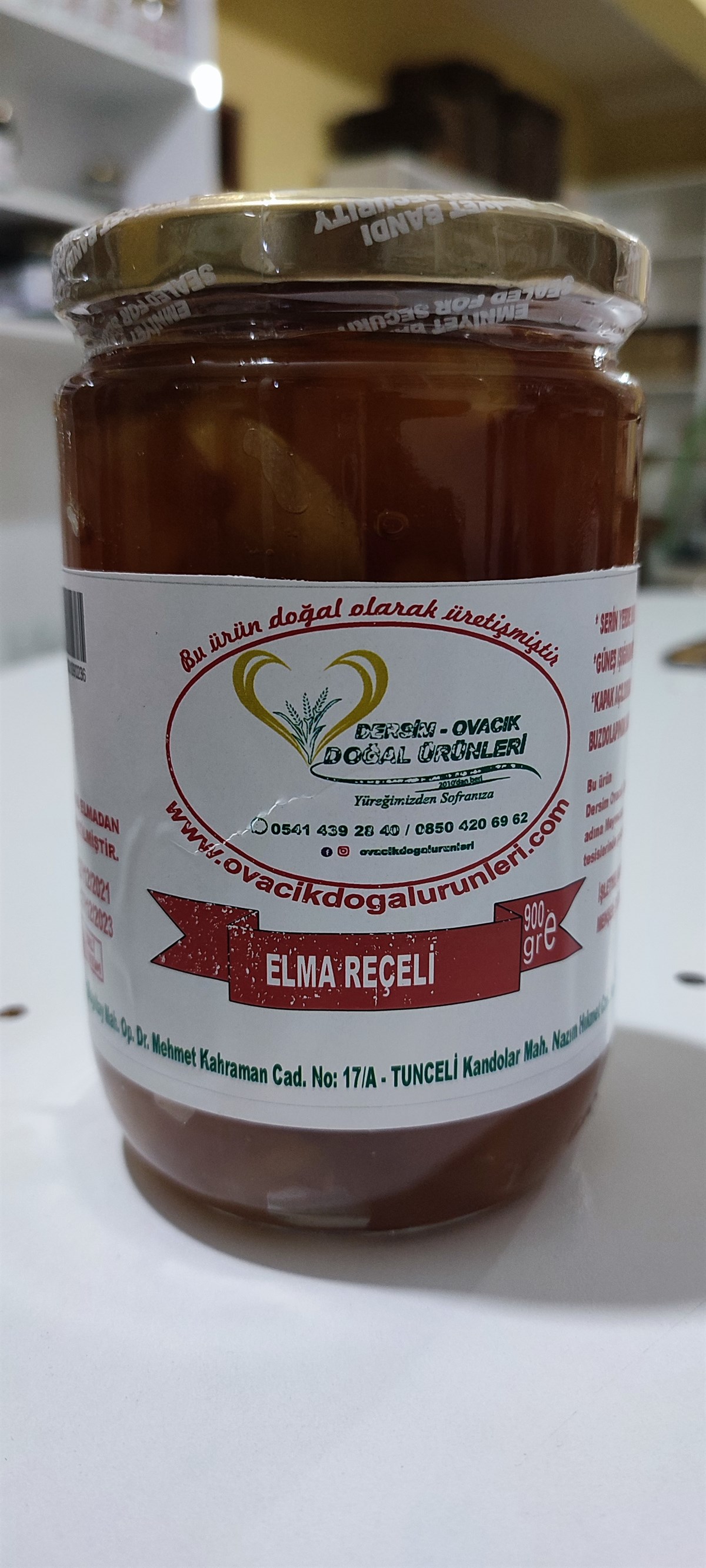 ELMA REÇELI (900)GR
