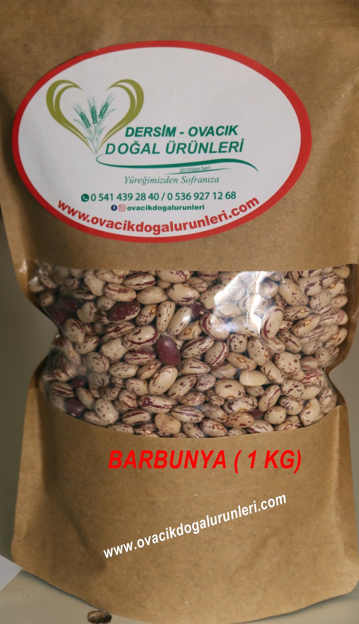 OVACIK DOĞAL BARBUNYA (1KG)