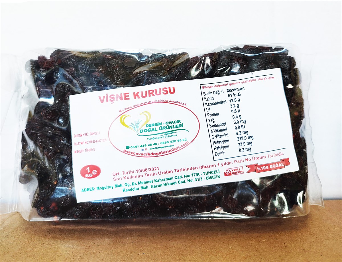 VİŞNE KURUSU (1KG)