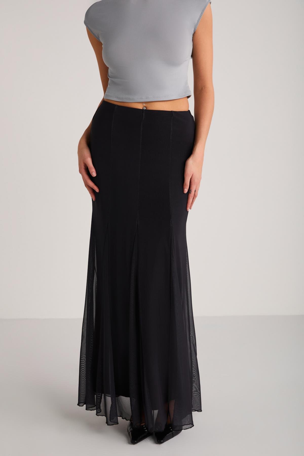 rk　Gajess FW24 Odette skirt size36 ODETTE SKIRT - BLACK – Rails UK