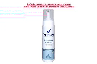 VL CAT & DOG DRY FOAM SHAMPOO 200 ML (KEDİ KÖPEK SUSUZ KÖPÜK ŞAMPUAN)